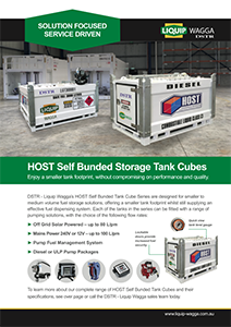 HOST Fuel Cubes Flyer - Liquip Wagga